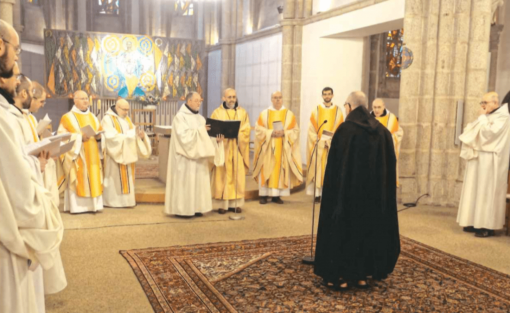 Profession de foi monastique de Frère Paul, 1er novembre 2018