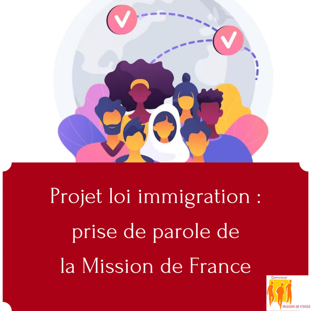 Tribune de la Mission de France sur la « Loi immigration »
1er janvier 2024
Migrations, hospitalité et espace commun