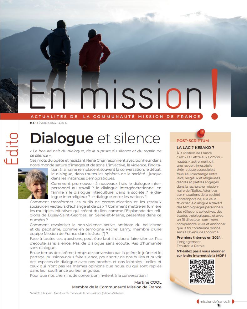 Découvrez le numéro 4 de la publication « En Mission ! »