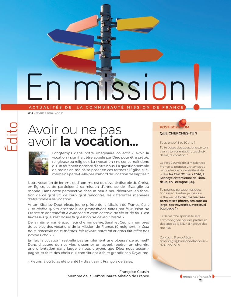 Découvrez le numéro 14 de la publication En Mission !